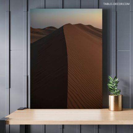 تابلو کویر زیبای دبی The beautiful desert of Dubai