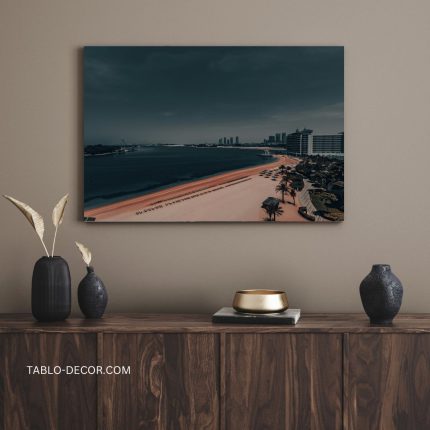 تابلو ساحل زیبا Beautiful beach
