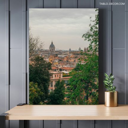 تابلو رم شهر هنر Rome is the city of art