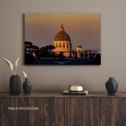 تابلو گنبد کلیسای سن پیترو St. Peter's Basilica
