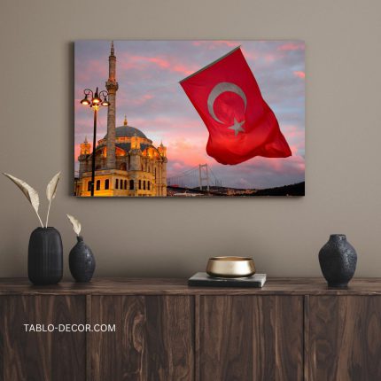 تابلو پرچم ترکیه Turkish flag