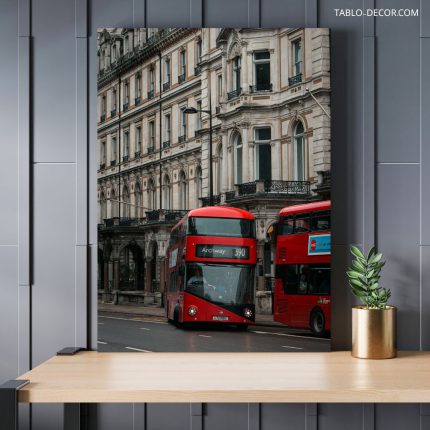 تابلو اتوبوس لندن London bus