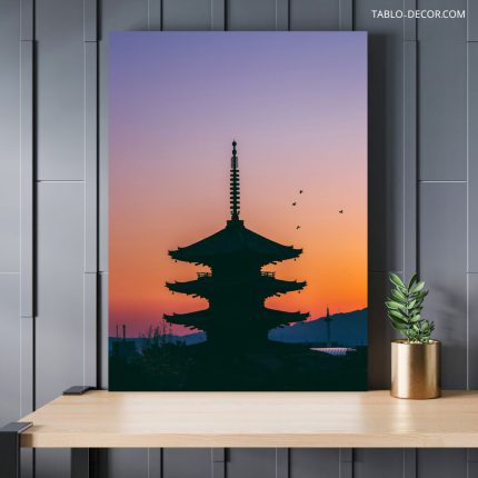 تابلو معبد ژاپنی Japanese temple