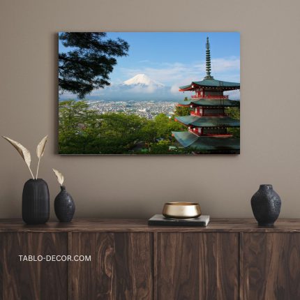 تابلو معبد ژاپن Japanese temple
