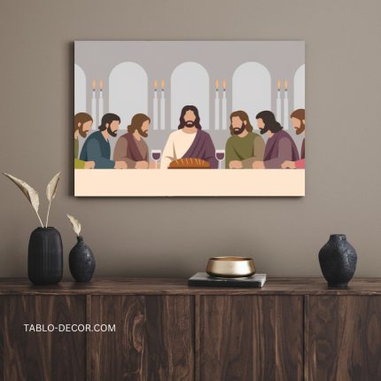 تابلو شام آخر لئوناردو داوینچی 1 Leonardo da Vinci's Last Supper