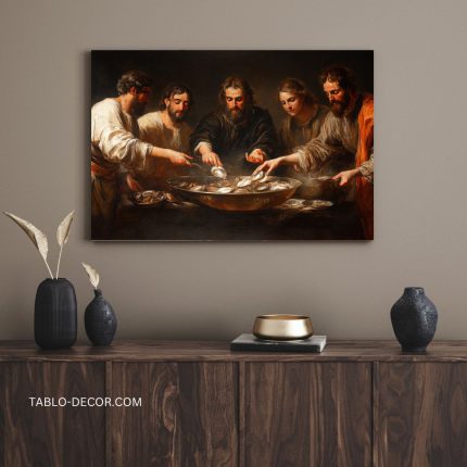 تابلو شام آخر لئوناردو داوینچی 9 Leonardo da Vinci's Last Supper