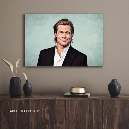 تابلو برد پیت 12 Brad Pitt