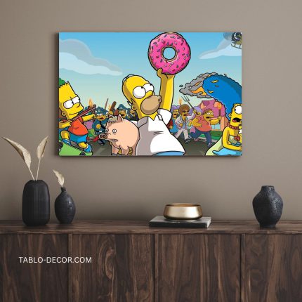 تابلو انیمیشن سیمپسون ها 2 The Simpsons