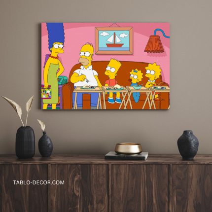 تابلو انیمیشن سیمپسون ها 4 The Simpsons