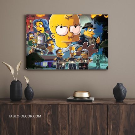 تابلو انیمیشن سیمپسون ها 5 The Simpsons