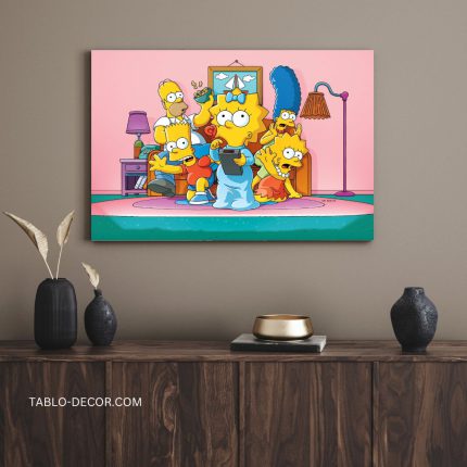 تابلو انیمیشن سیمپسون ها 9 The Simpsons