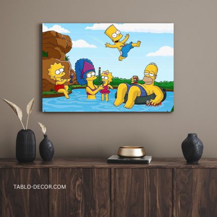 تابلو انیمیشن سیمپسون ها 14 The Simpsons