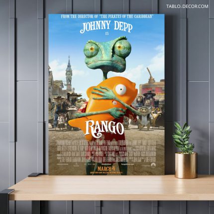 تابلو انیمیشن رنگو 10 Rango