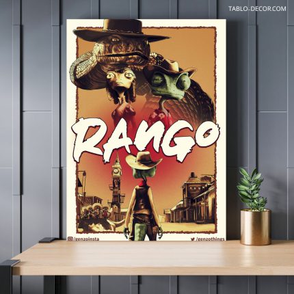 تابلو انیمیشن رنگو 12 Rango