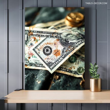 تابلو دلار های خشک Dry dollars