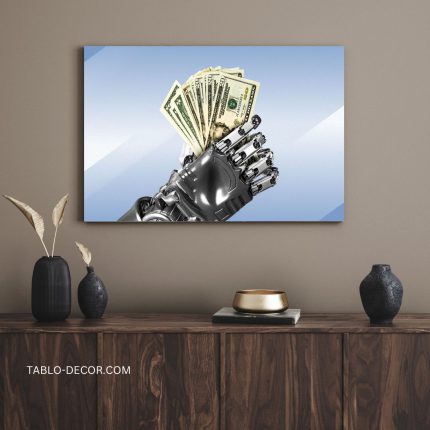 تابلو دلار نماد قدرت The dollar is a symbol of power