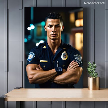 تابلو دکوراتیو فوتبالی رونالدو Ronaldo football