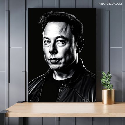 تابلو ایلان ماسک 3 Elon Musk