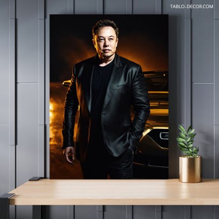 تابلو ایلان ماسک 4 Elon Musk