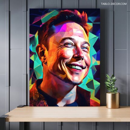 تابلو ایلان ماسک 11 Elon Musk