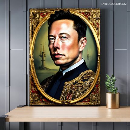 تابلو ایلان ماسک 13 Elon Musk