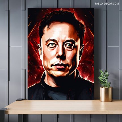تابلو ایلان ماسک 14 Elon Musk