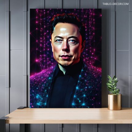 تابلو ایلان ماسک 15 Elon Musk