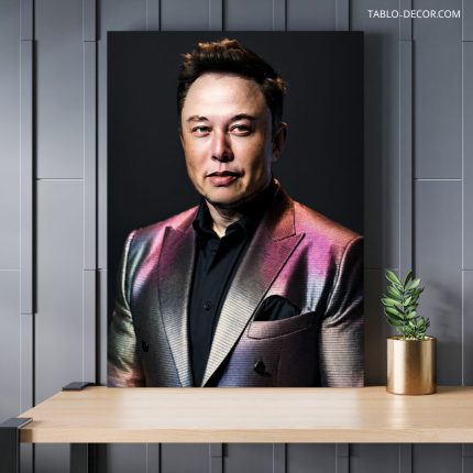 تابلو ایلان ماسک 16 Elon Musk