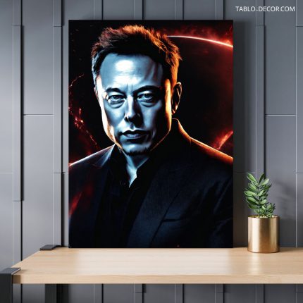 تابلو ایلان ماسک 17 Elon Musk