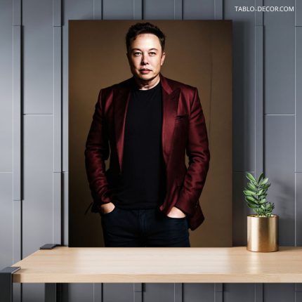 تابلو ایلان ماسک 19 Elon Musk