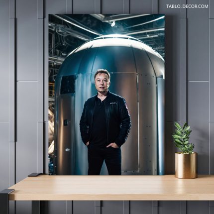 تابلو ایلان ماسک 25 Elon Musk