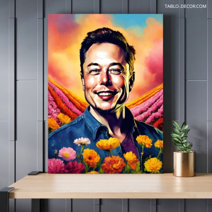 تابلو ایلان ماسک 26 Elon Musk