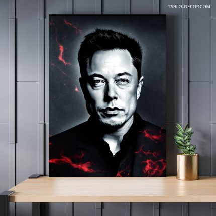 تابلو ایلان ماسک 27 Elon Musk