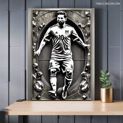 تابلو دکوراتیو مسی Messi