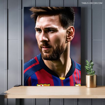تابلو مسی قهرمان Messi the hero