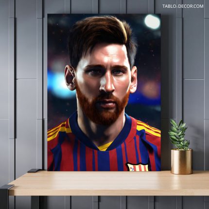 تابلو مسی نماد فوتبال Messi, the symbol of football