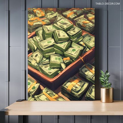 تابلو اسکناس دلار Dollar bill