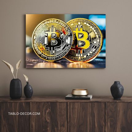 تابلو بیت کوین شیک Stylish Bitcoin
