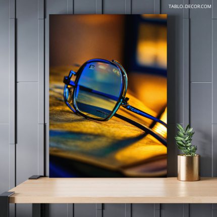 تابلو دکوراتیو عینک glasses