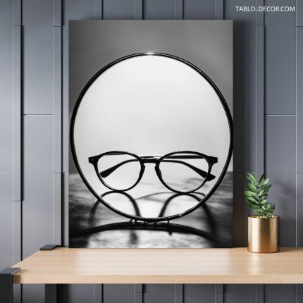 تابلو دکوراتیو عینک glasses