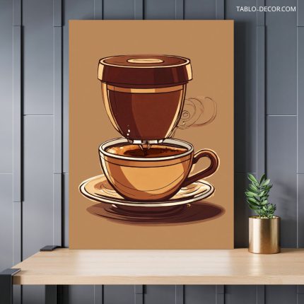 تابلو دکوراتیو قهوه coffee