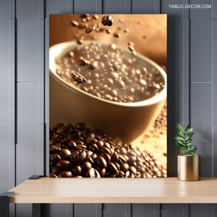 تابلو دکوراتیو دانه های قهوه Coffee beans