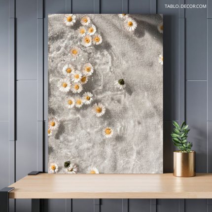 تابلو مینیمال پینترستی گل Minimal Pinterest Flowers