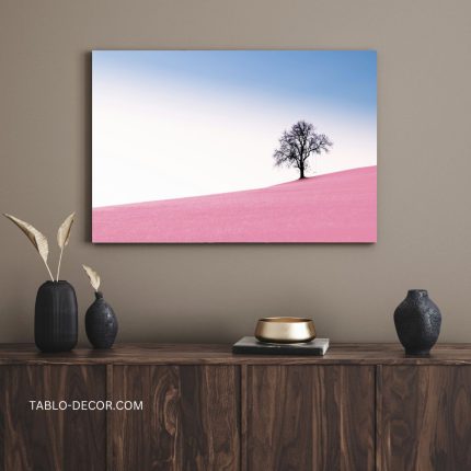 تابلو پینترستی درخت تنها Pinterest Lone Tree