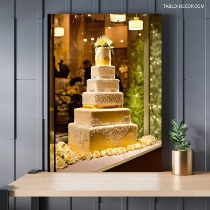 تابلو کیک عروسی wedding cake