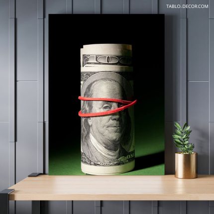 تابلو دکوراتیو دلار Decorative Dollar