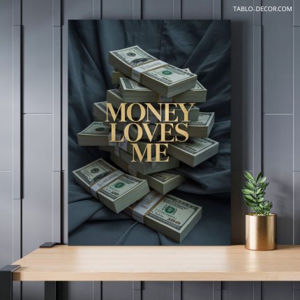 تابلو دلار و ثروت Dollars and wealth