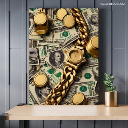 تابلو قدرت دلار The power of the dollar