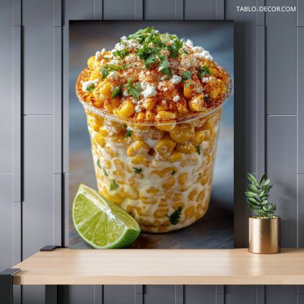 تابلو مدرن ذرت corn