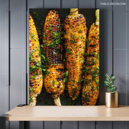 تابلو ذرت مکزیکی خوشمزه Delicious Mexican corn